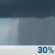 Tuesday: A 30 percent chance of showers before 8am.  Partly sunny, with a high near 71. North wind 13 to 15 mph, with gusts as high as 23 mph. 