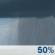 Thursday: Showers and thunderstorms likely, mainly between 2pm and 5pm, then showers likely and possibly a thunderstorm after 5pm.  Mostly cloudy, with a high near 86. East wind 11 to 14 mph, with gusts as high as 22 mph.  Chance of precipitation is 70%.