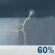 Wednesday: Showers and thunderstorms likely, mainly after 2pm.  Mostly cloudy, with a high near 87. South wind 10 to 14 mph, with gusts as high as 23 mph.  Chance of precipitation is 60%.